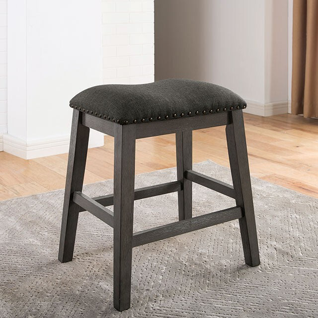  Furniture of America Lana Stool CM3153GY-ST-2PK IMAGE 1