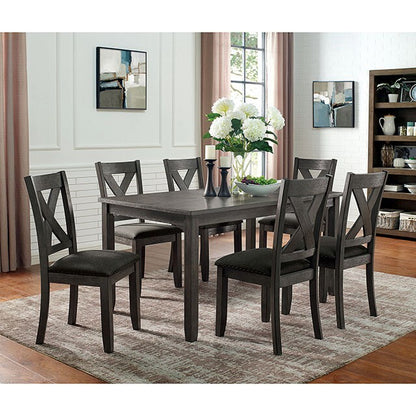  Furniture of America Cilgerran Dining Table CM3153GY-T IMAGE 3