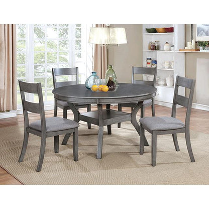  Furniture of America Round Juniper Dining Table CM3162RT IMAGE 2