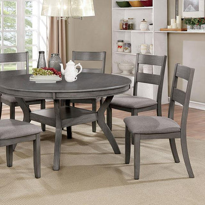  Furniture of America Round Juniper Dining Table CM3162RT IMAGE 3