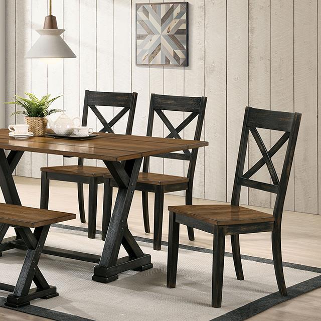  Furniture of America Yensley Dining Table CM3167A-T IMAGE 1