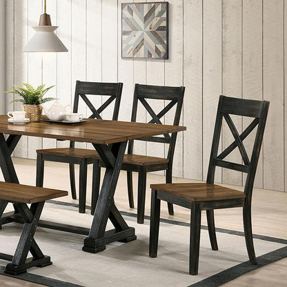  Furniture of America Yensley Dining Table CM3167A-T IMAGE 1