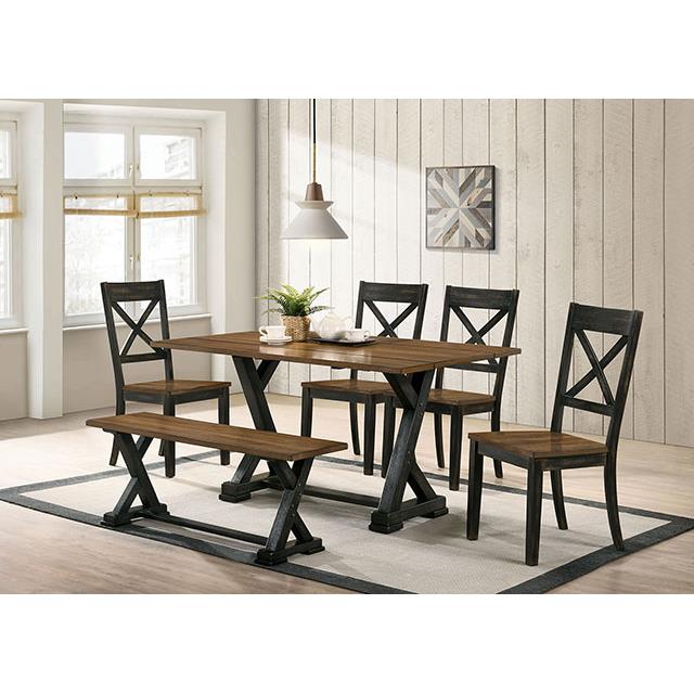  Furniture of America Yensley Dining Table CM3167A-T IMAGE 2