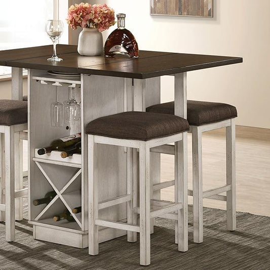 Furniture of America Bingham CM3168BR-PT Counter Ht. Table IMAGE 1