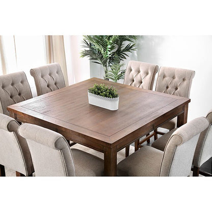  Furniture of America Square Sania Counter Height Dining Table CM3324A-PT-54-VN IMAGE 2
