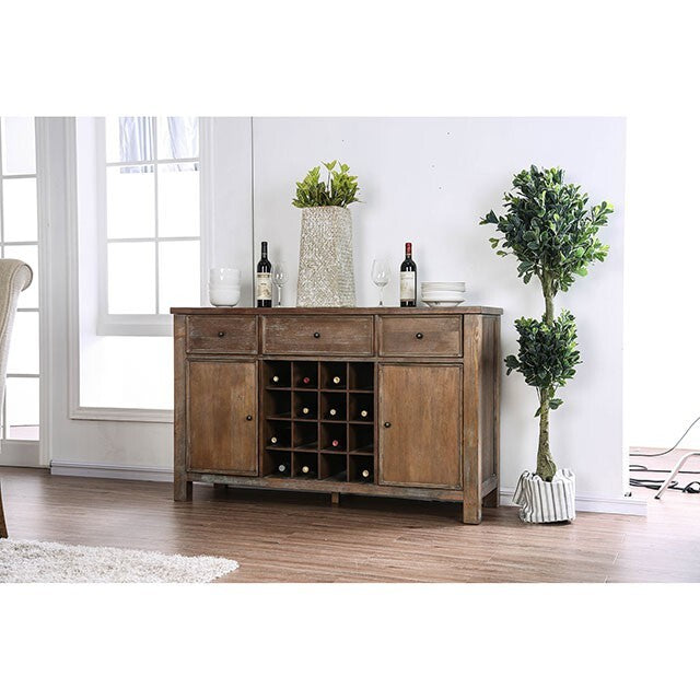  Furniture of America Sania Server CM3324A-SV-VN IMAGE 1