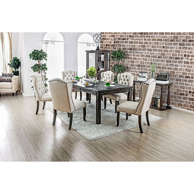 Furniture of America Sania Server CM3324BK-SV-VN IMAGE 3