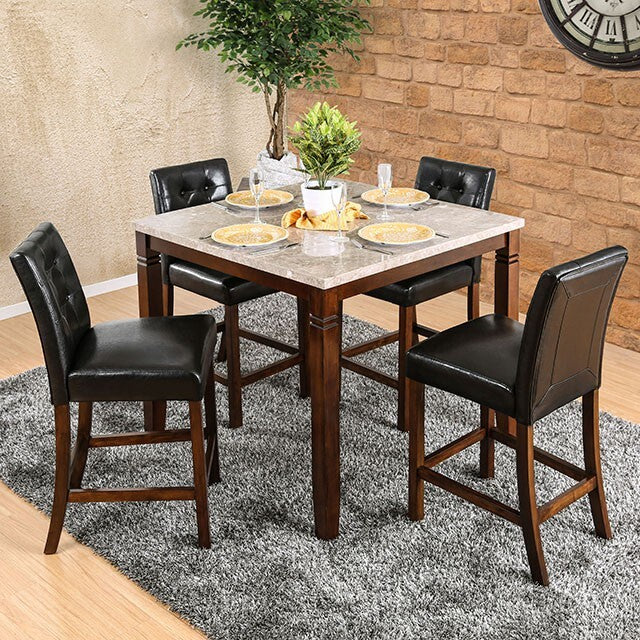  Furniture of America Square Marstone Counter Height Dining Table CM3368PT IMAGE 1