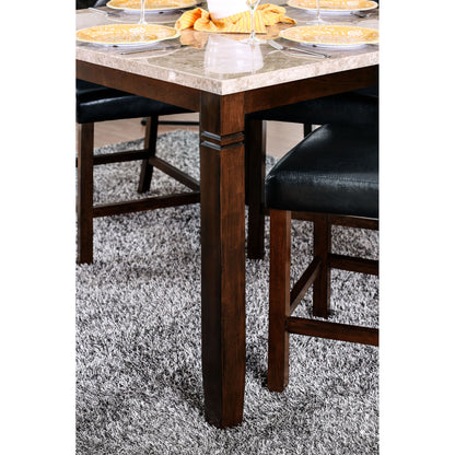  Furniture of America Square Marstone Counter Height Dining Table CM3368PT IMAGE 3