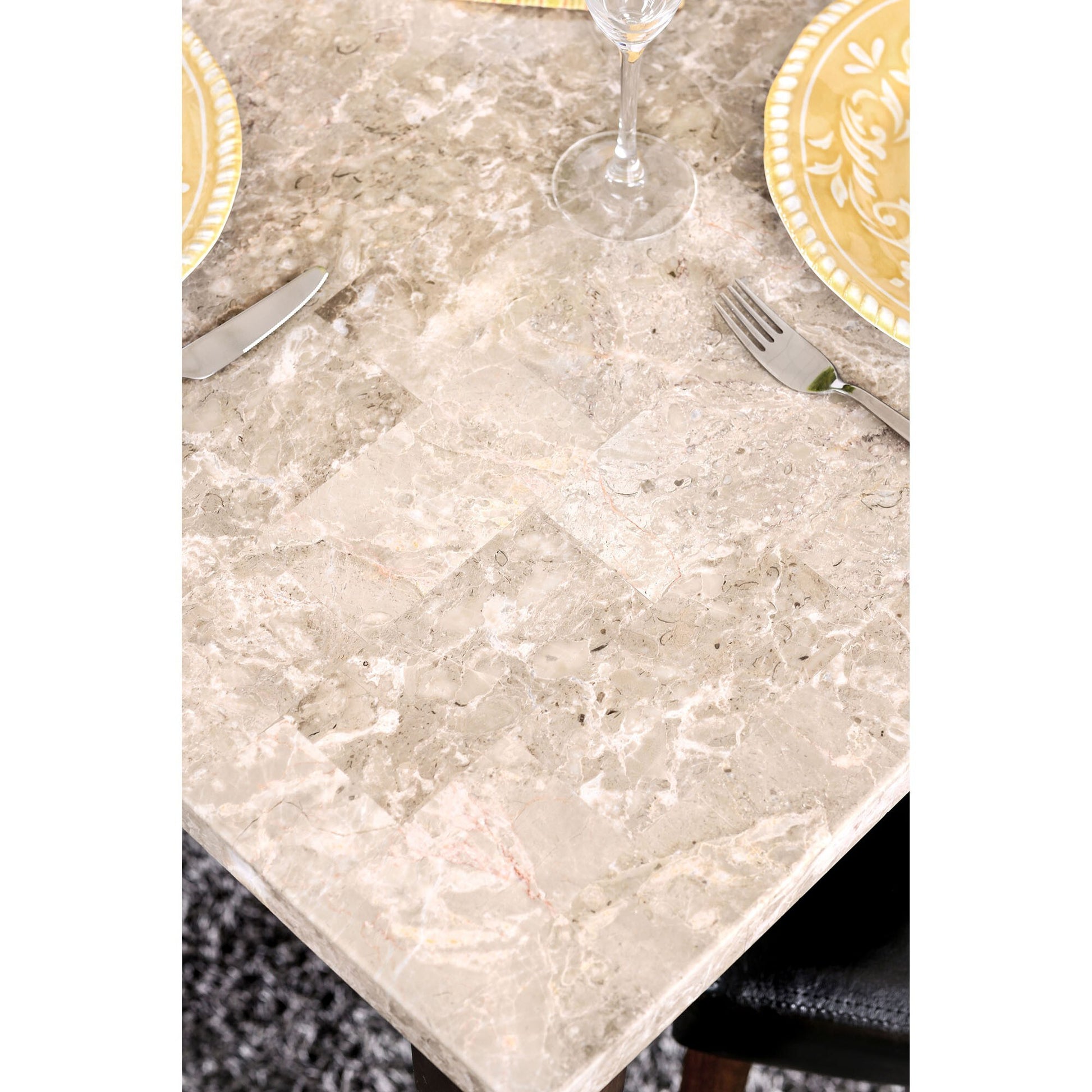  Furniture of America Square Marstone Counter Height Dining Table CM3368PT IMAGE 4