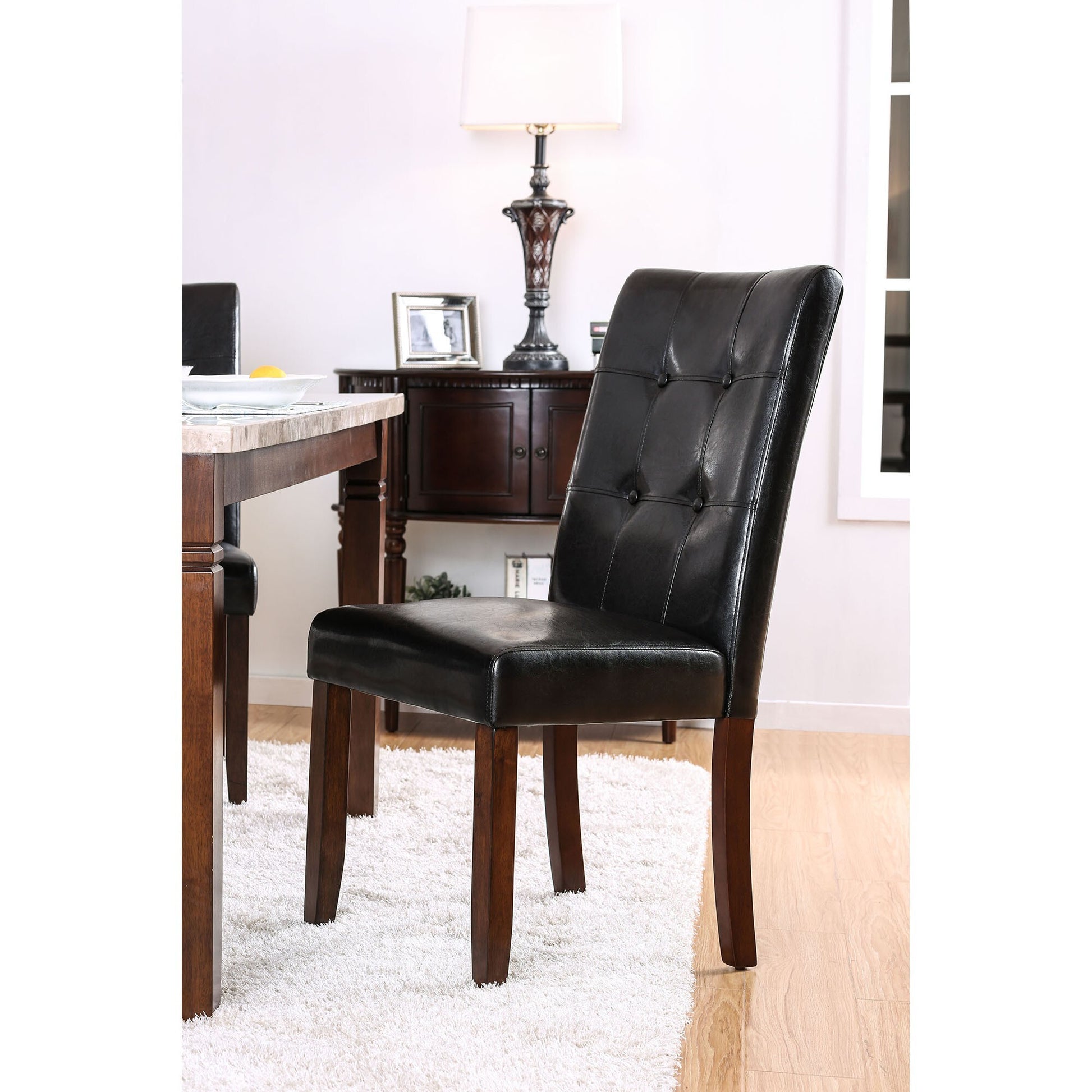  Furniture of America Square Marstone Counter Height Dining Table CM3368PT IMAGE 5