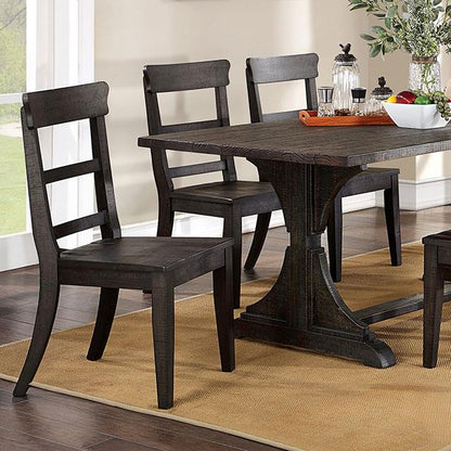 Furniture of America Leonidas CM3389BK-T-TABLE Dining Table IMAGE 1