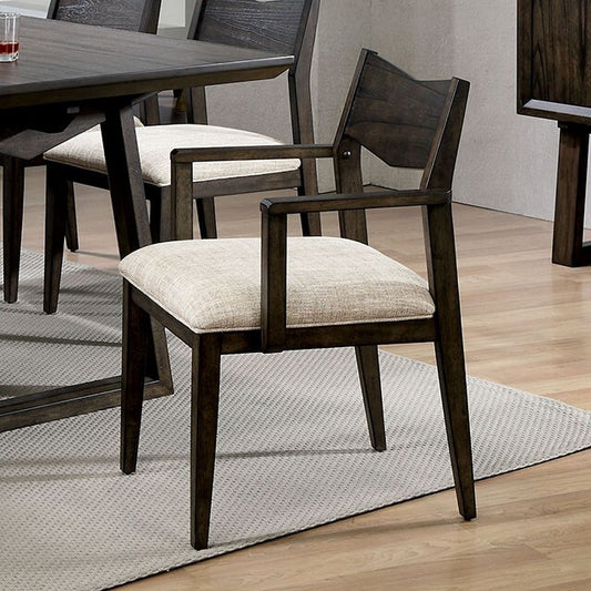 Furniture of America Meridian CM3398AC-2PK Arm Chair IMAGE 1