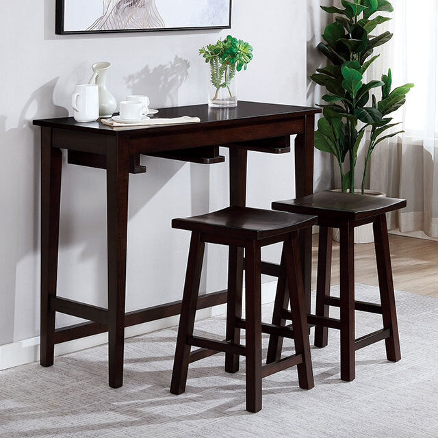  Furniture of America Elinor 3 pc Dinette CM3475EX-PT-3PK IMAGE 1