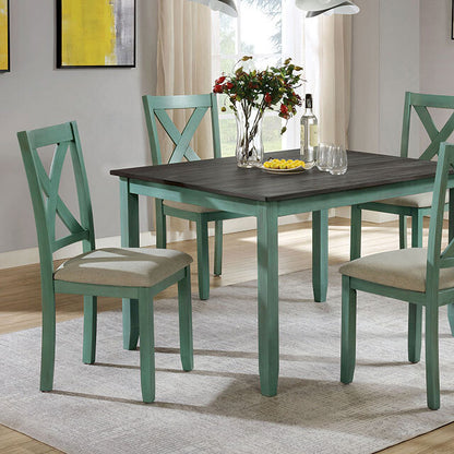  Furniture of America Anya 5 pc Dinette CM3476GR-T-5PK IMAGE 1