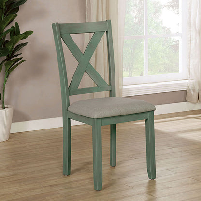  Furniture of America Anya 5 pc Dinette CM3476GR-T-5PK IMAGE 5