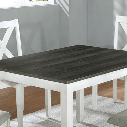  Furniture of America Anya 5 pc Dinette CM3476WH-T-5PK IMAGE 3