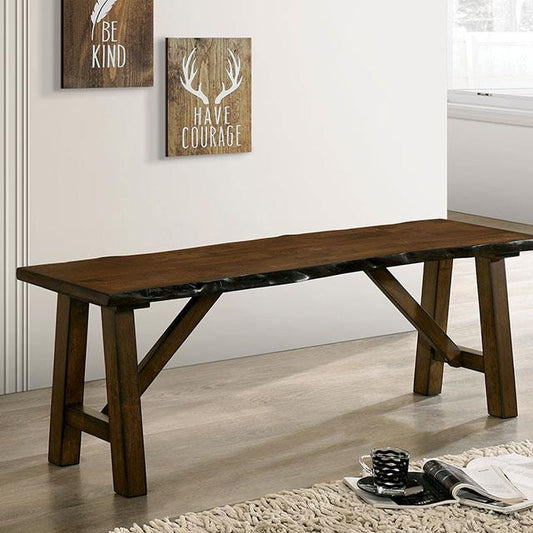 Furniture of America Mapleton CM3484BN Bench IMAGE 1