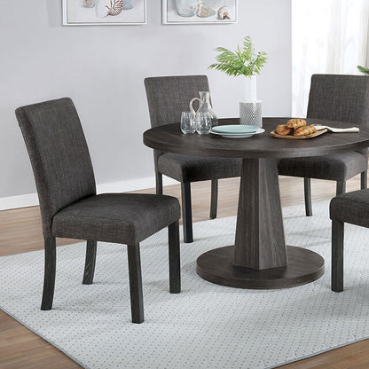  Furniture of America Round Lucerne Dining Table CM3486RT-TABLE IMAGE 1