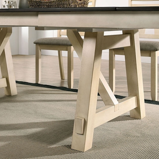  Furniture of America Jamestown Dining Table CM3487T-TABLE IMAGE 3