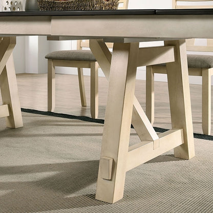  Furniture of America Jamestown Dining Table CM3487T-TABLE IMAGE 3