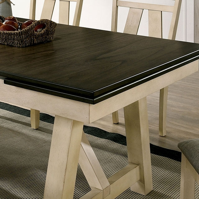  Furniture of America Jamestown Dining Table CM3487T-TABLE IMAGE 4