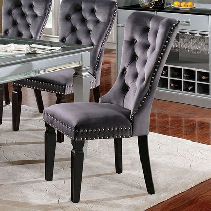  Furniture of America Alena Dining Chair CM3489GY-SC-2PK IMAGE 1