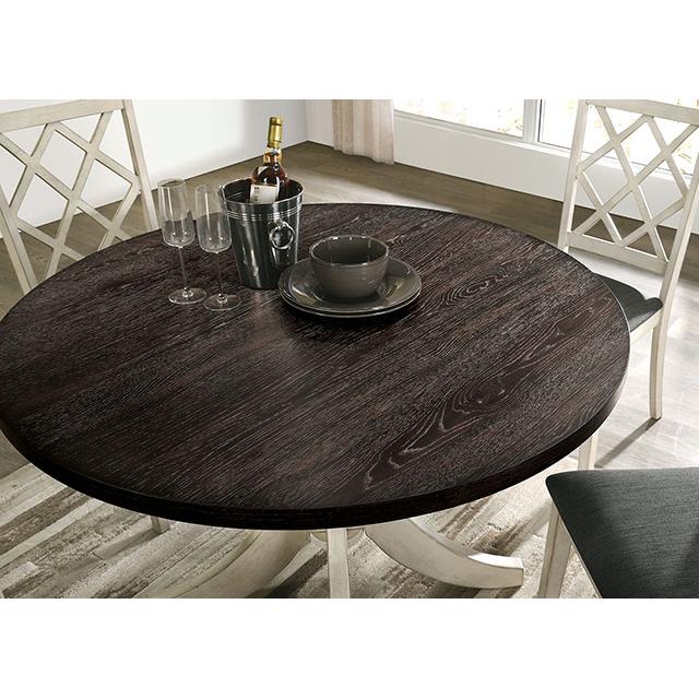  Furniture of America Haleigh CM3491RT-TABLE Round Table IMAGE 3