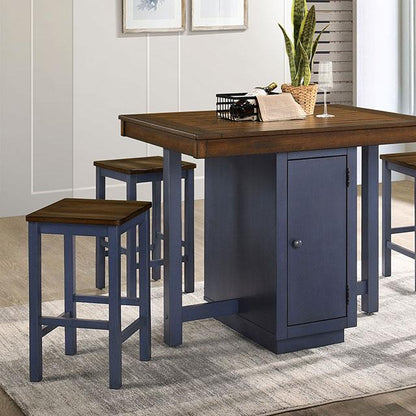 Furniture of America Azurine CM3493PT-5PK 5 Pc. Counter Ht. Set IMAGE 1