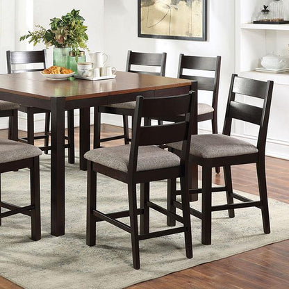  Furniture of America Square Valdor Counter Height Dining Table CM3495PT IMAGE 1