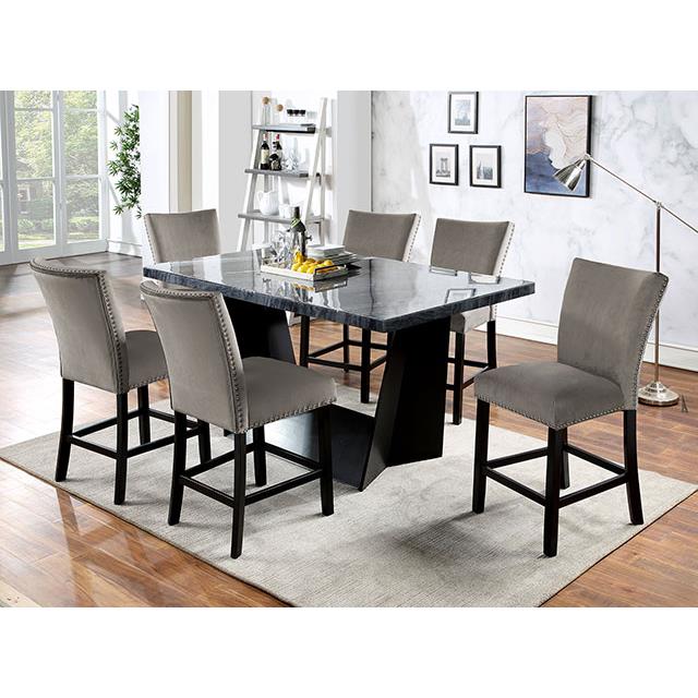  Furniture of America Opheim Counter Height Dining Table CM3496PT-TABLE IMAGE 3