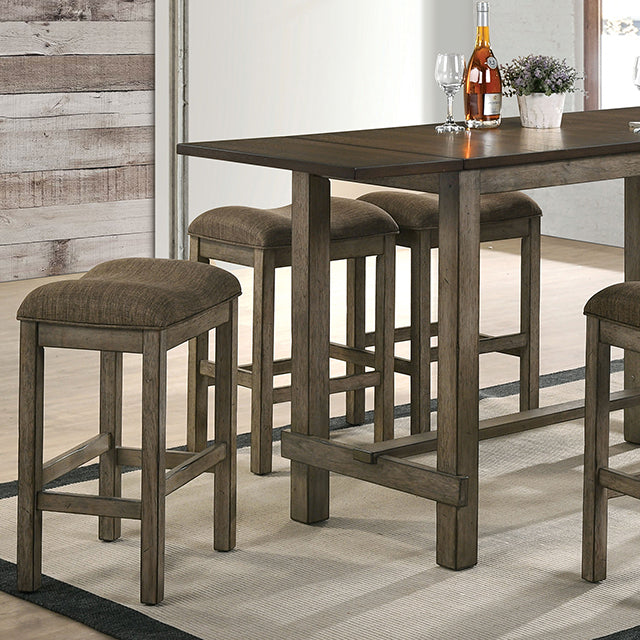  Furniture of America Gumboro Counter Height Dining Table CM3547BR-PT IMAGE 1