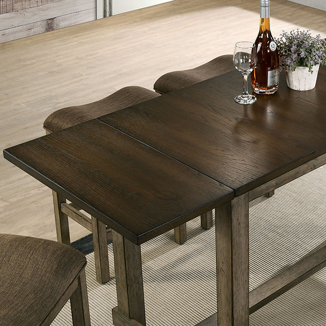  Furniture of America Gumboro Counter Height Dining Table CM3547BR-PT IMAGE 4