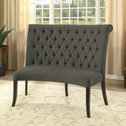  Furniture of America Nerissa Stationary Fabric Loveseat CM3564GY-RBN IMAGE 1