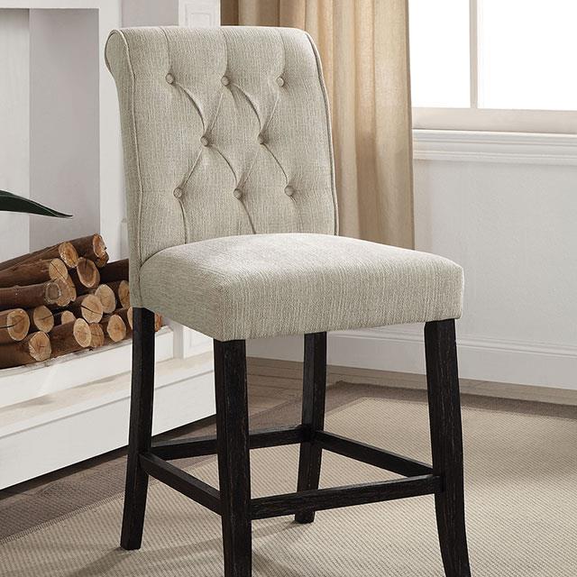 Furniture of America Izzy CM3564PC-2PK Counter Ht. Chair (2/Ctn) IMAGE 3