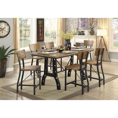  Furniture of America Kirstin Counter Height Dining Table CM3573PT IMAGE 1
