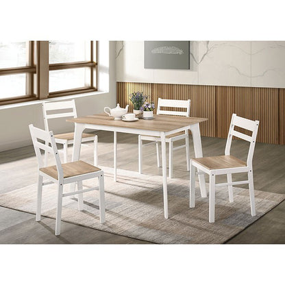  Furniture of America Debbie 5 pc Dinette CM3714NT-T-5PK IMAGE 2