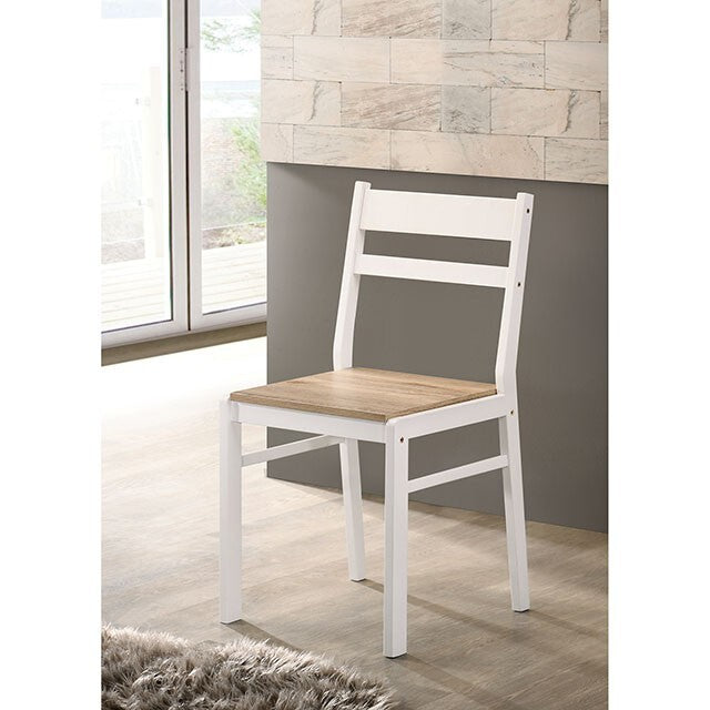  Furniture of America Debbie 5 pc Dinette CM3714NT-T-5PK IMAGE 3