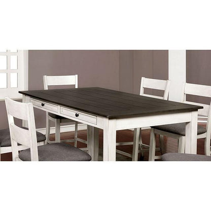  Furniture of America Anadia Counter Height Dining Table CM3715PT IMAGE 3