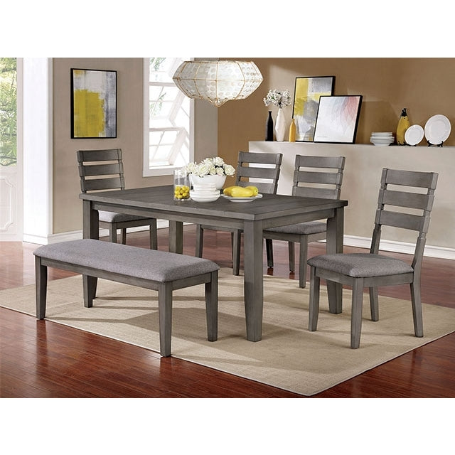  Furniture of America Viana Dining Table CM3716T-64 IMAGE 2