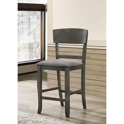  Furniture of America Stacie CM3733GY-PC-2PK Counter Ht. Chair (2/Ctn) IMAGE 2