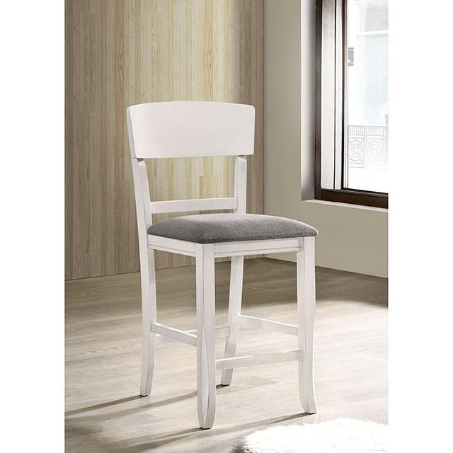 Furniture of America Stacie CM3733WG-PC-2PK Counter Ht. Chair (2/Ctn) IMAGE 2