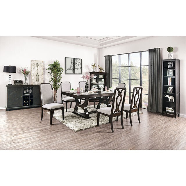  Furniture of America Gillam Dining Table CM3734T IMAGE 2