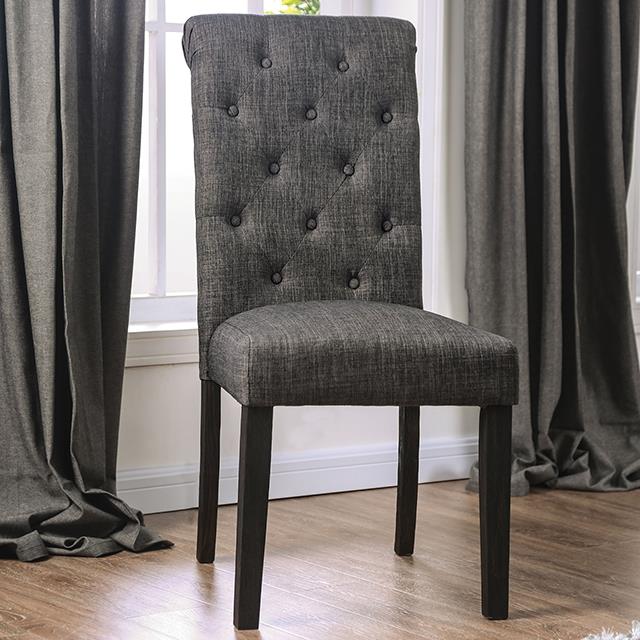 Furniture of America Alfred CM3735GY-SC-2PK Side Chair (2/Ctn) IMAGE 1
