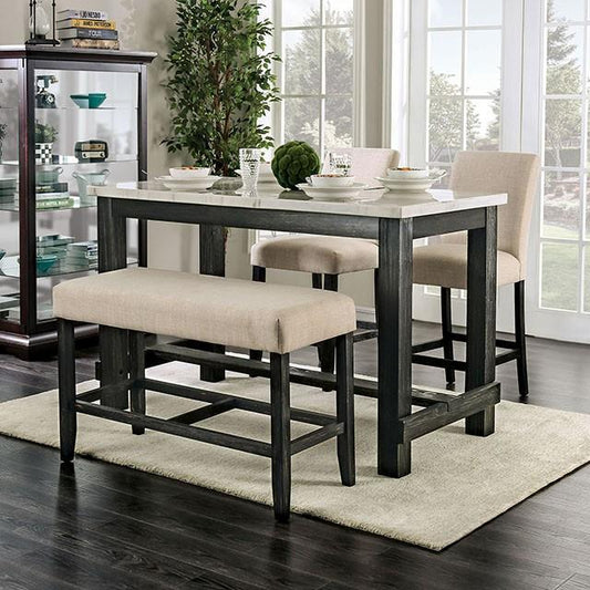 Furniture of America Brule CM3736PT Counter Ht. Table IMAGE 1