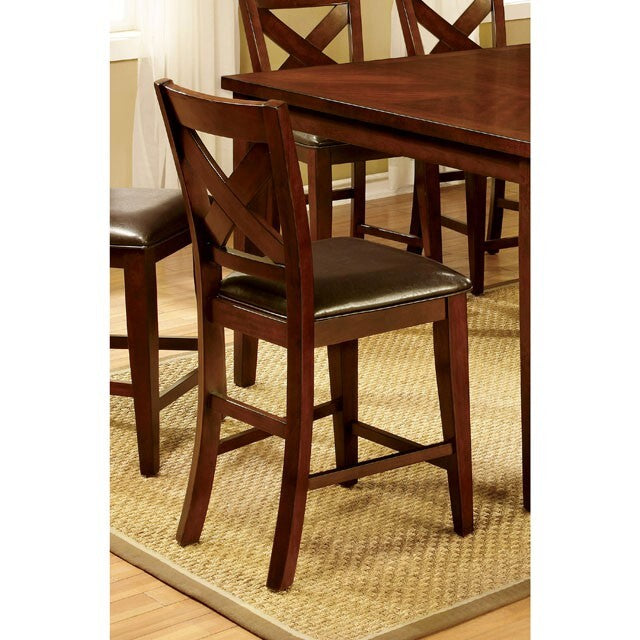  Furniture of America Homedale Counter Height Dining Chair CM3750PC-2PK IMAGE 2