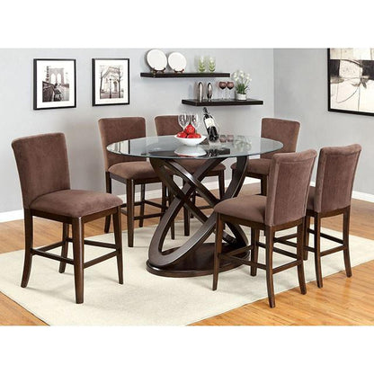 Furniture of America Atwood CM3773PC-2PK Counter Ht. Chair (2/Box) IMAGE 2