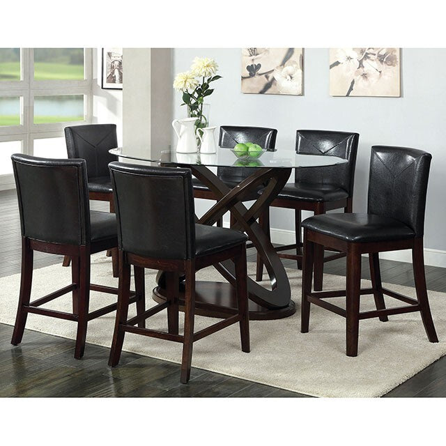  Furniture of America Atenna Counter Height Dining Chair CM3774PC-2PK IMAGE 2