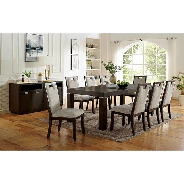 Furniture of America Caterina CM3784T Dining Table IMAGE 2