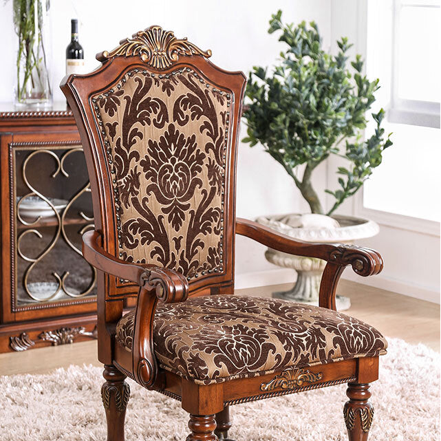  Furniture of America Lucie Arm Chair CM3788AC-2PK IMAGE 3